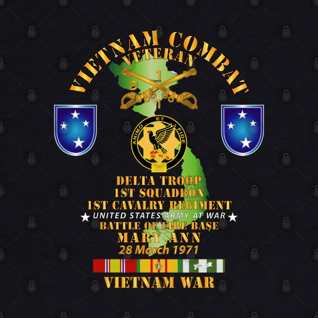 Battle for FSB Mary Ann - D Trp 1st Sqd 1st Cav - 23rd ID w VN SVC by twix123844